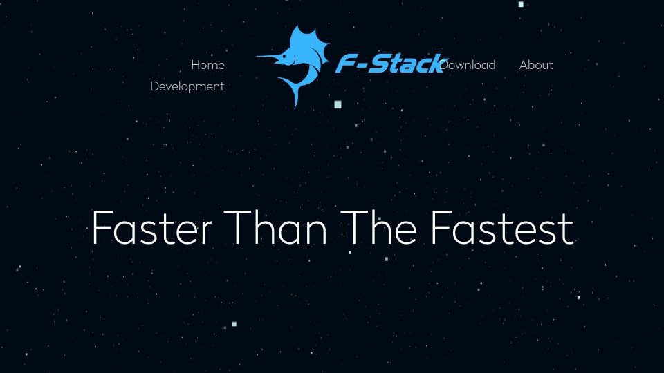 Screenshot of f-stack.org: F-Stack – A network development kit with high performance based on DPDK