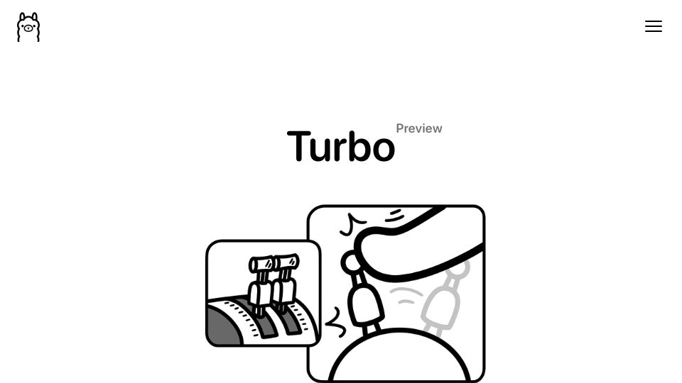 Screenshot of ollama.com: Ollama Turbo