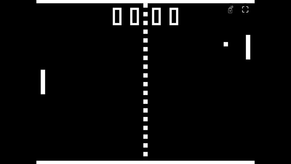 Screenshot of bigjobby.com: Pong Clock