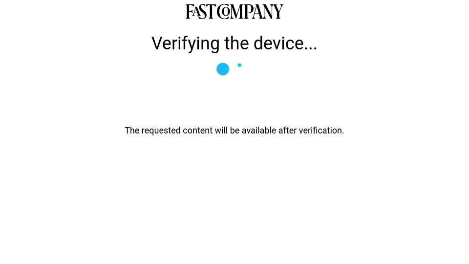 Screenshot of fastcompany.com: Guy running a Google rival from his laundry room