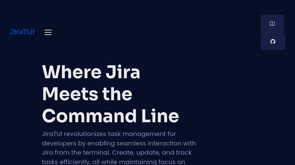 Screenshot of jiratui.sh: Jiratui – A Textual UI for interacting with Atlassian Jira from your shell