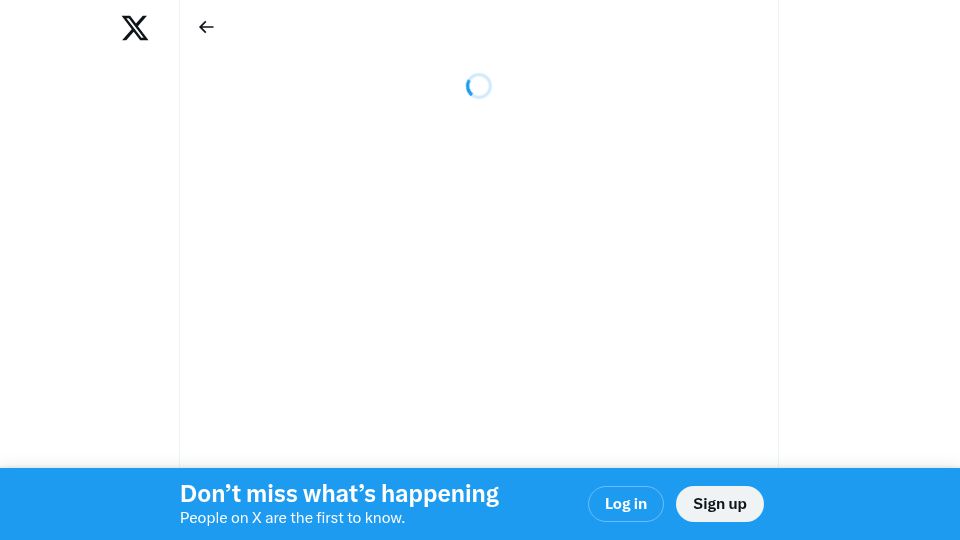 Screenshot of twitter.com: Chat Control faces blocking minority in the EU