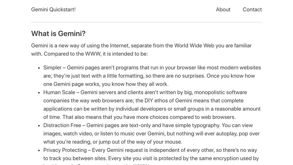 Screenshot of geminiquickst.art: Gemini (2023)