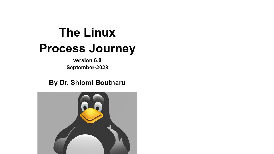 Screenshot of thelearningjourneyebooks.com: The Linux Process Journey (2023) [pdf]