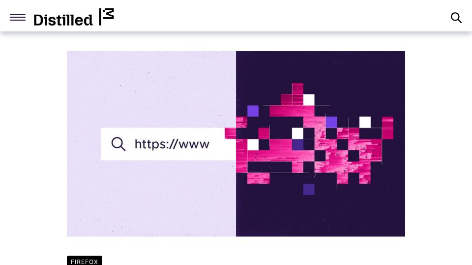 Screenshot of blog.mozilla.org: Firefox 143 for Android to introduce DoH