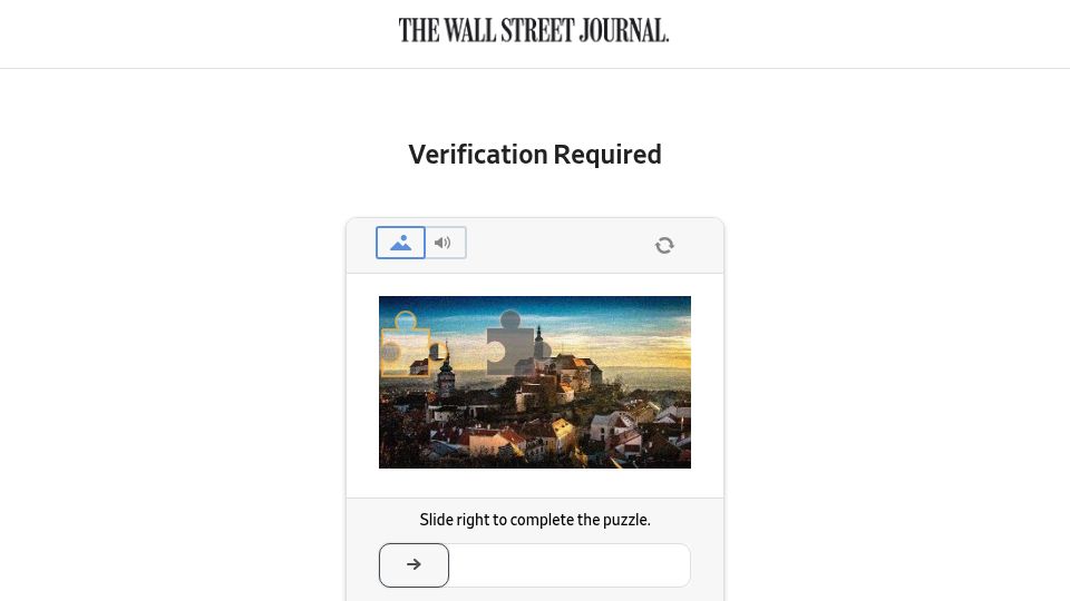Screenshot of wsj.com: U.S. investors, Trump close in on TikTok deal with China