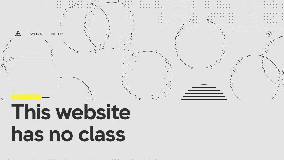 Screenshot of aaadaaam.com: This website has no class