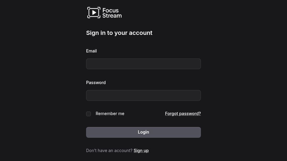Screenshot of focusstream.media: Show HN: FocusStream – Focused, distraction-free YouTube for learners