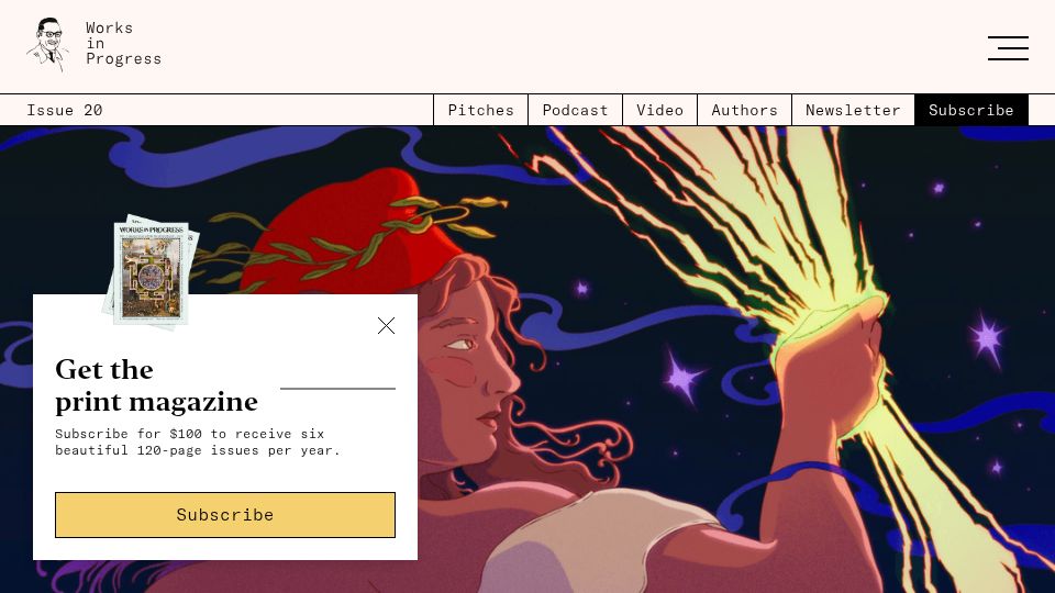 Screenshot of worksinprogress.co: Liberté, égalité, Radioactivité