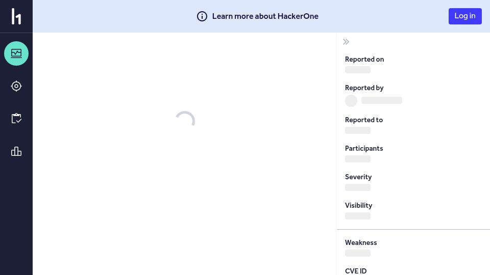 Screenshot of hackerone.com: You did this with an AI and you do not understand what you're doing here