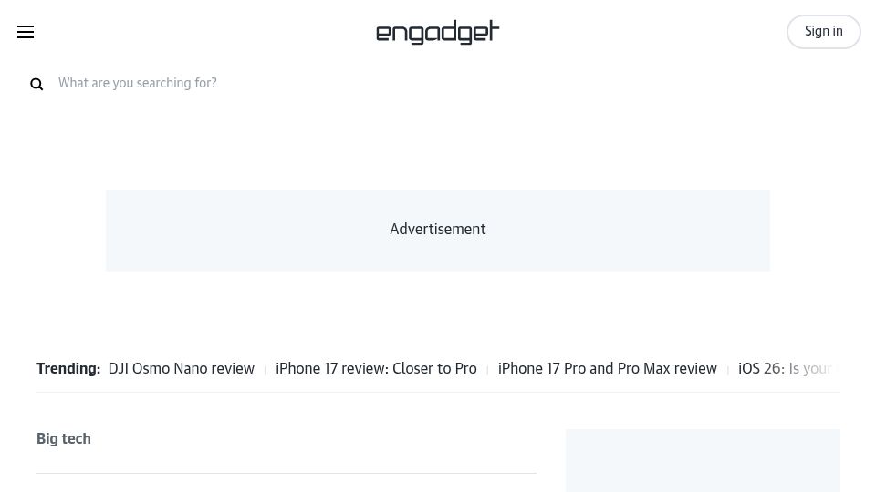 Screenshot of engadget.com: FCC Accidentally Leaked iPhone Schematics