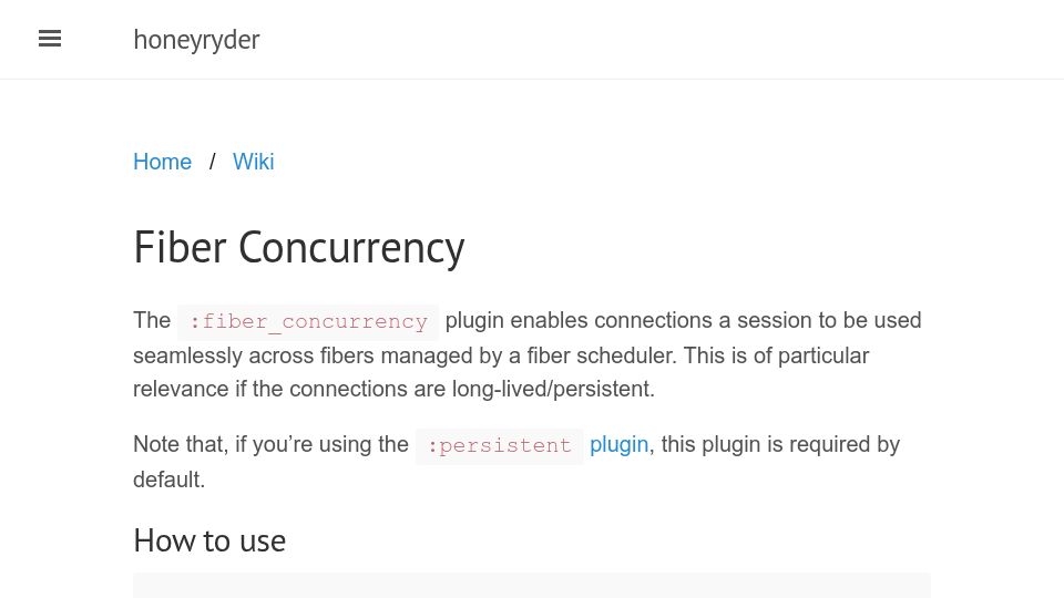 Screenshot of honeyryderchuck.gitlab.io: Fiber Concurrency