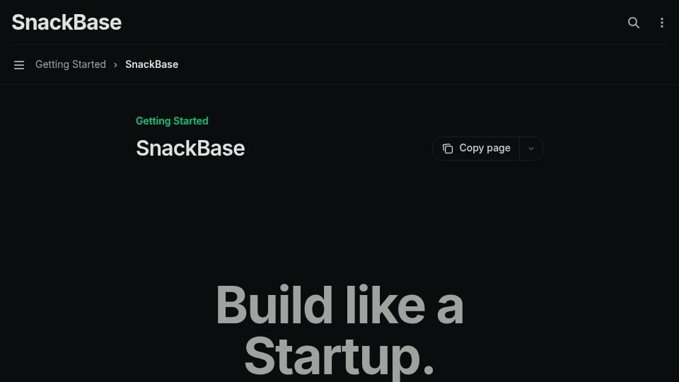 Screenshot of snackbase.dev: Show HN: SnackBase – Open-source, GxP-compliant back end for Python teams
