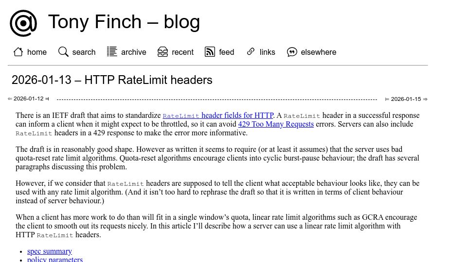 Screenshot of dotat.at: HTTP RateLimit Headers