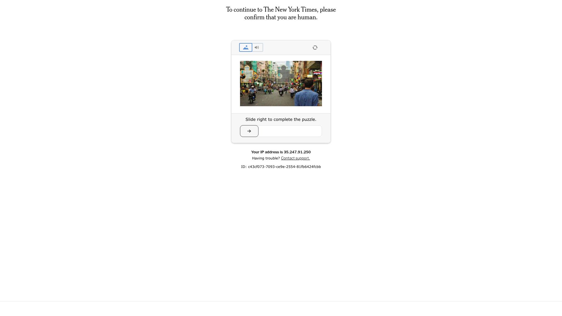 Screenshot of nytimes.com: DOGE Employees Shared Social Security Data