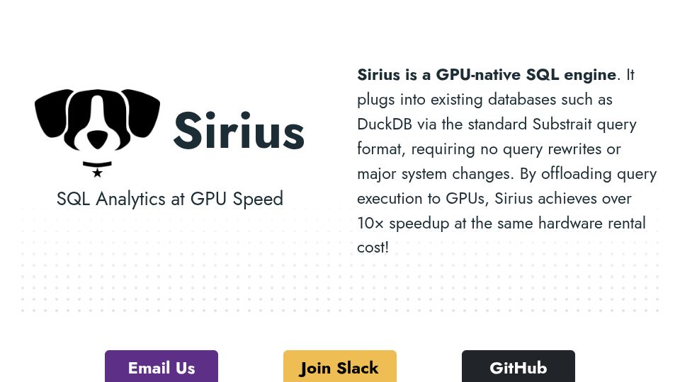 Screenshot of sirius-db.com: Sirius DB
