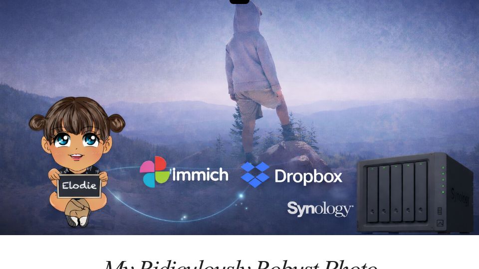 Screenshot of jaisenmathai.com: My ridiculously robust photo management system (Immich edition)
