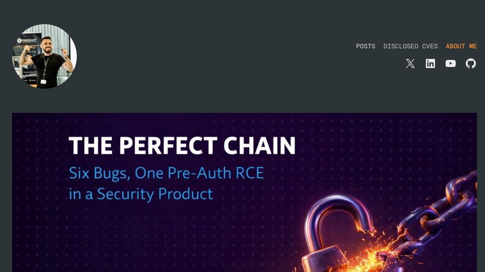Screenshot of mehmetince.net: Six Harmless Bugs Lead to Remote Code Execution