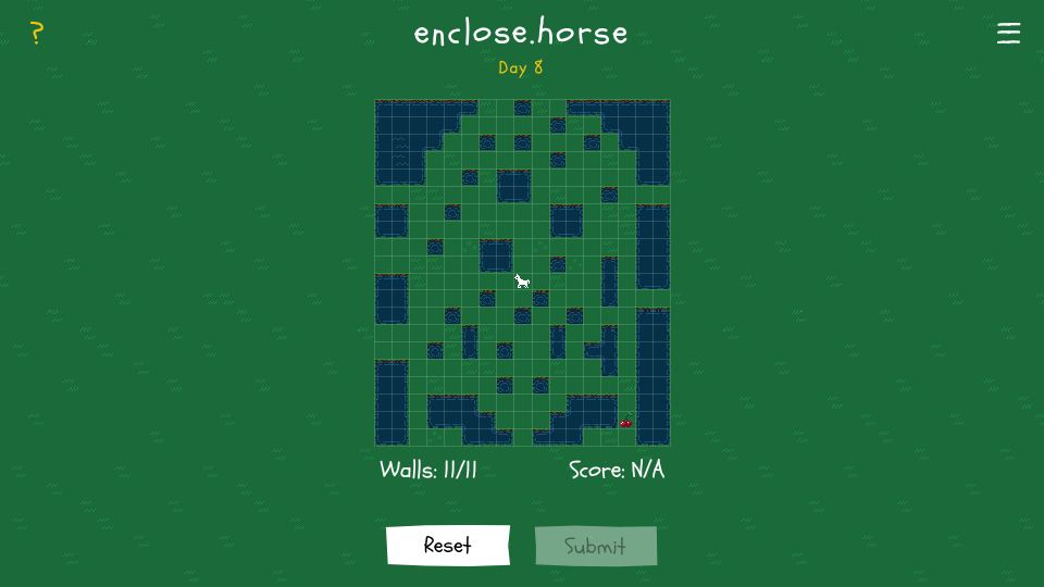 Screenshot of enclose.horse: enclose.horse