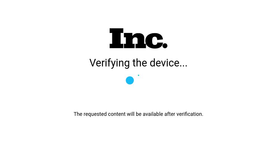 Screenshot of inc.com: Sergey Brin's Unretirement