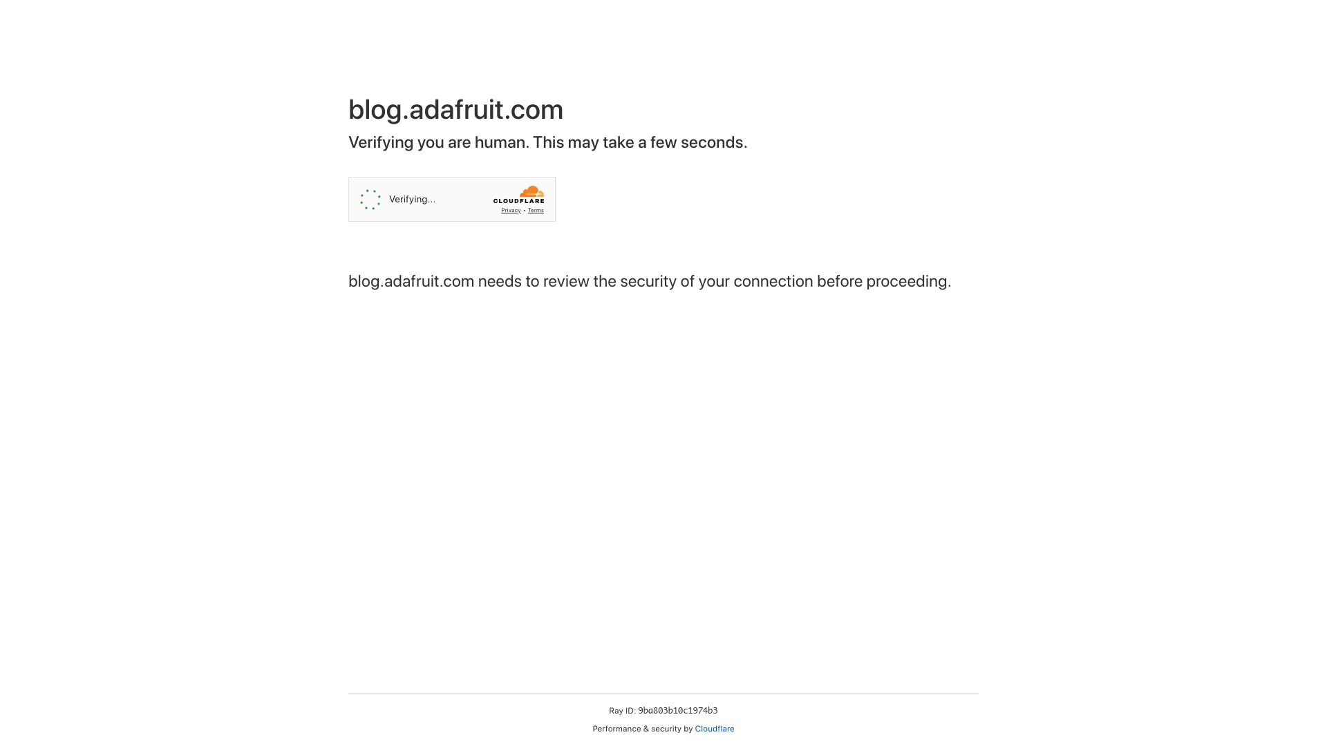 Screenshot of blog.adafruit.com: Fighting back against biometric surveillance at Wegmans
