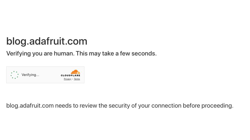 Screenshot of blog.adafruit.com: Fighting back against biometric surveillance at Wegmans