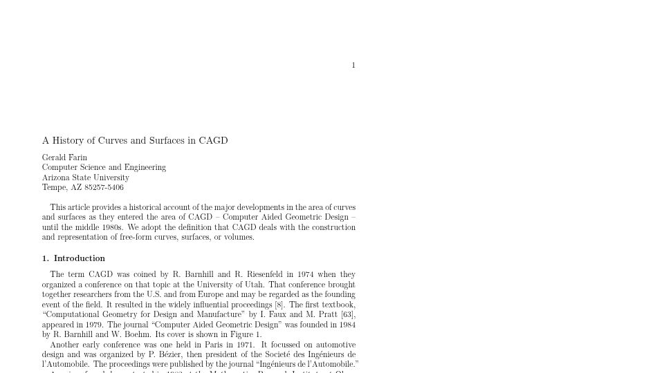 Screenshot of math.pku.edu.cn: A History of Curves and Surfaces in Computer Aided Geometric Design [pdf]