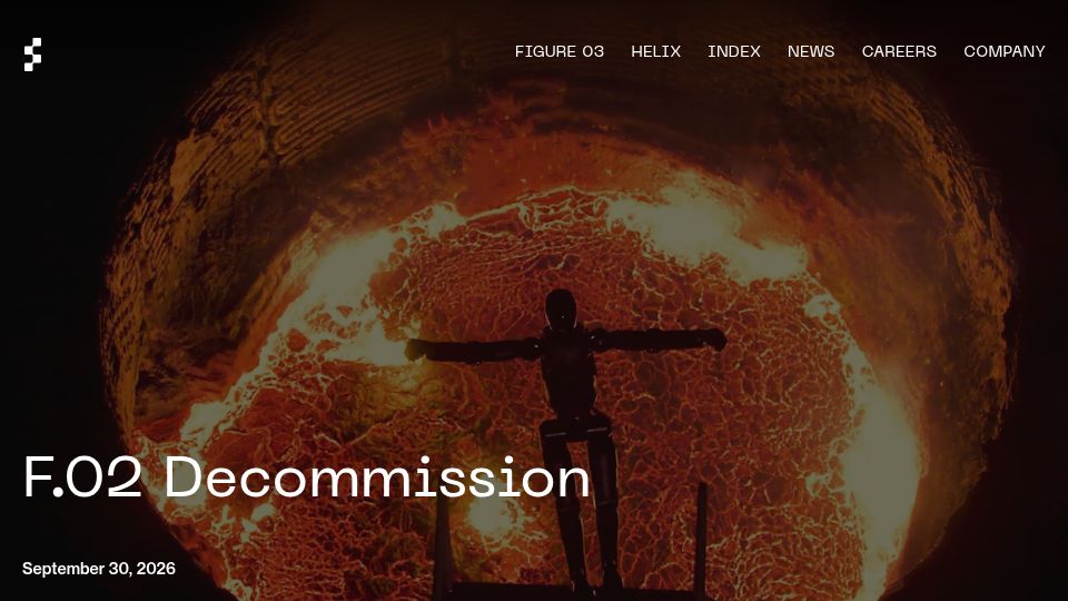 Screenshot of figure.ai: F.02 Decommission