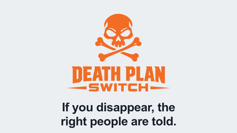 Screenshot of deathplanswitch.com: Show HN: Death Plan Switch, a self-hosted dead man's switch for solo devs