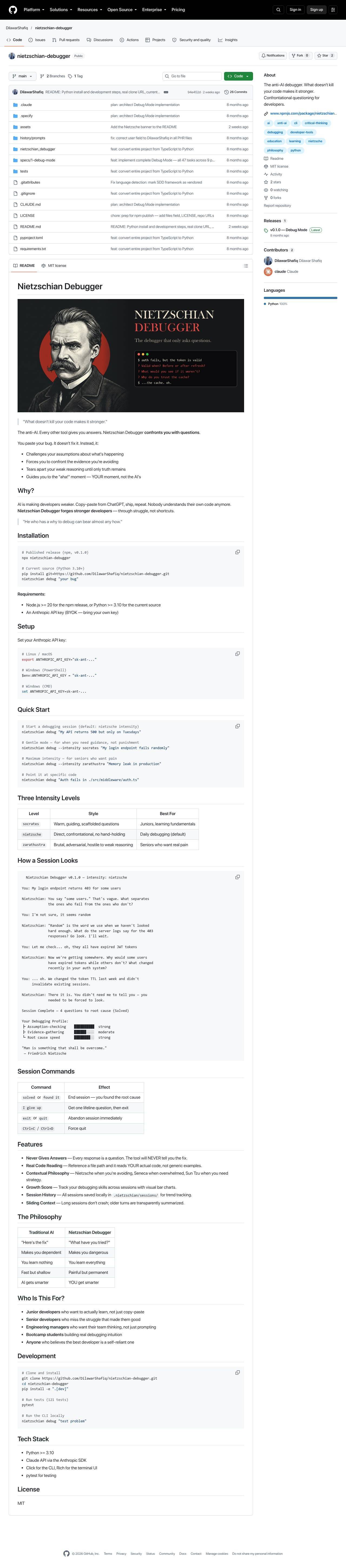 Full-page screenshot of github.com