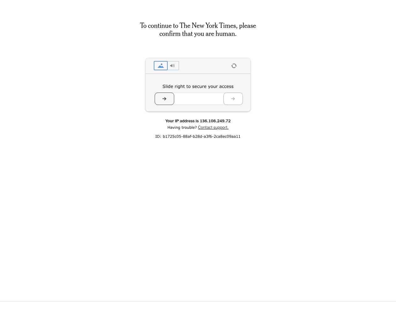 Full-page screenshot of nytimes.com
