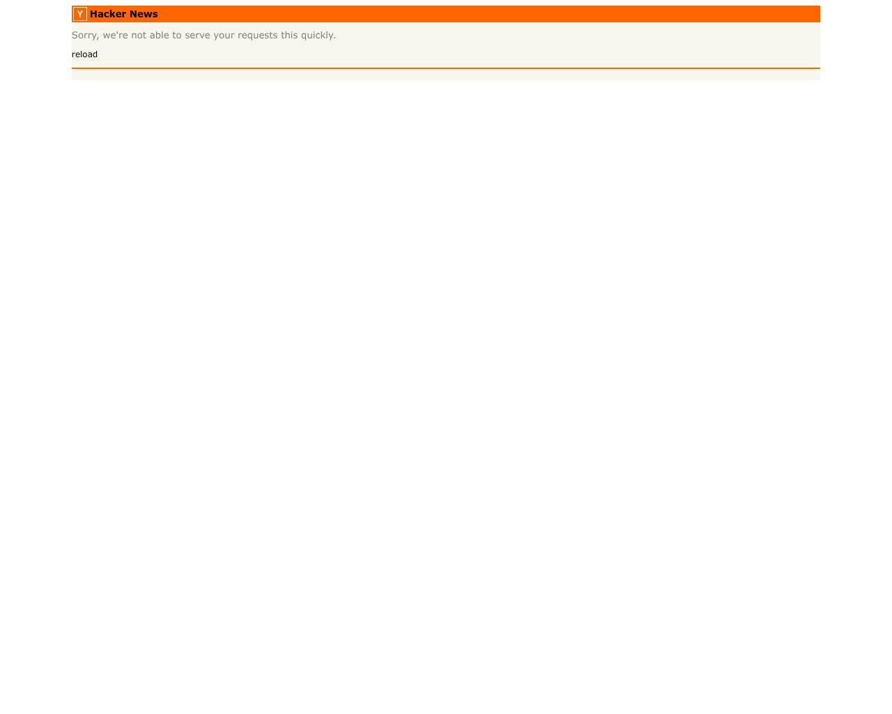 Full-page screenshot of this Hacker News post