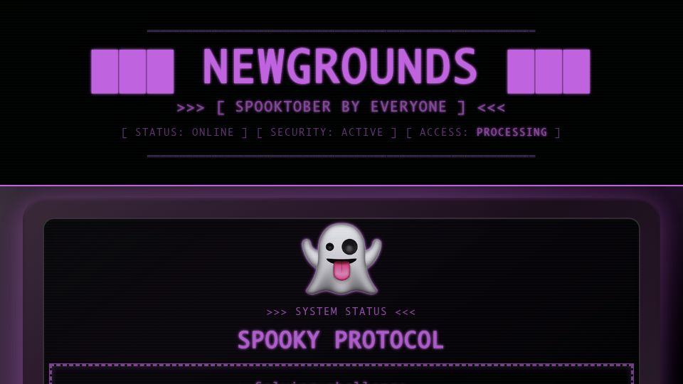 Screenshot of newgrounds.com: Newgrounds.com – A community of games, music, and art