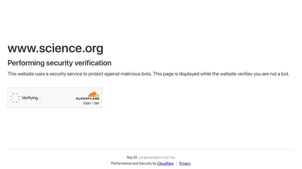 Screenshot of science.org: An AI agent emailed researchers for help. It told us why