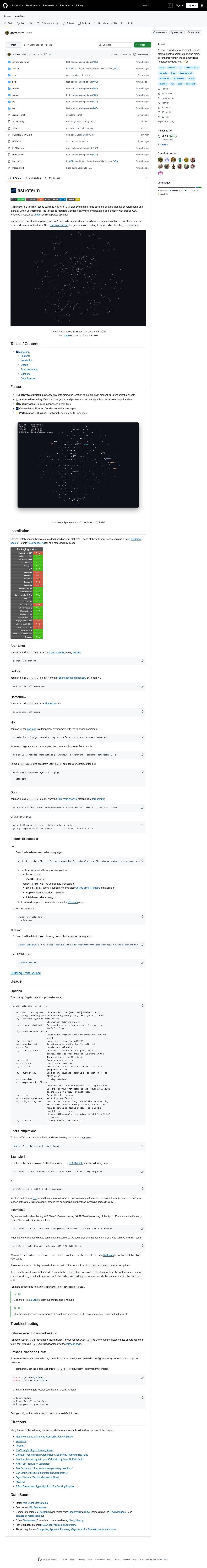 Full-page screenshot of github.com