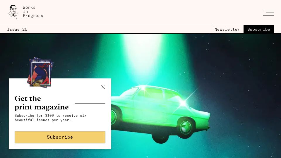 Screenshot of worksinprogress.co: A Cop's Case for Flock
