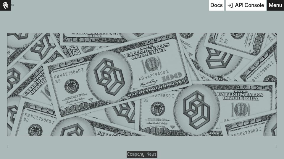 Screenshot of typesafe.ai: Typesafe AI raises $870M at $7.5B