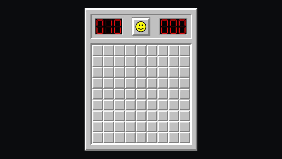 Screenshot of minesweeper.mikelacher.com: Triple-A Minesweeper