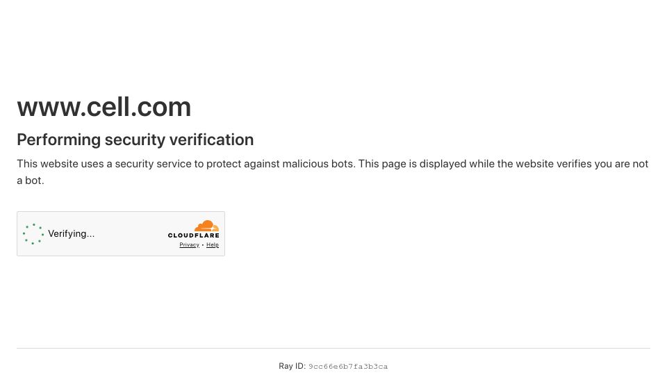 Screenshot of cell.com: The risk of a hothouse Earth trajectory