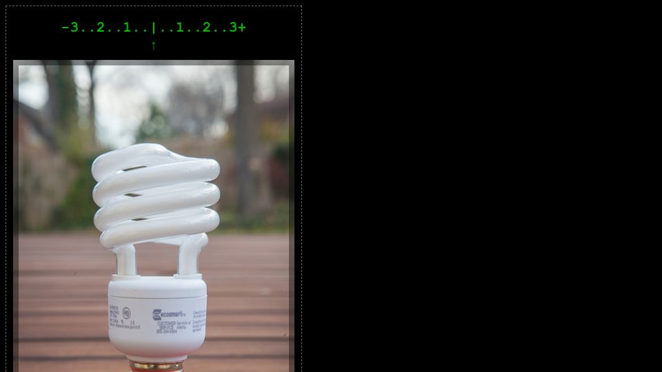 Screenshot of andersenimages.com: Exposure Simulator
