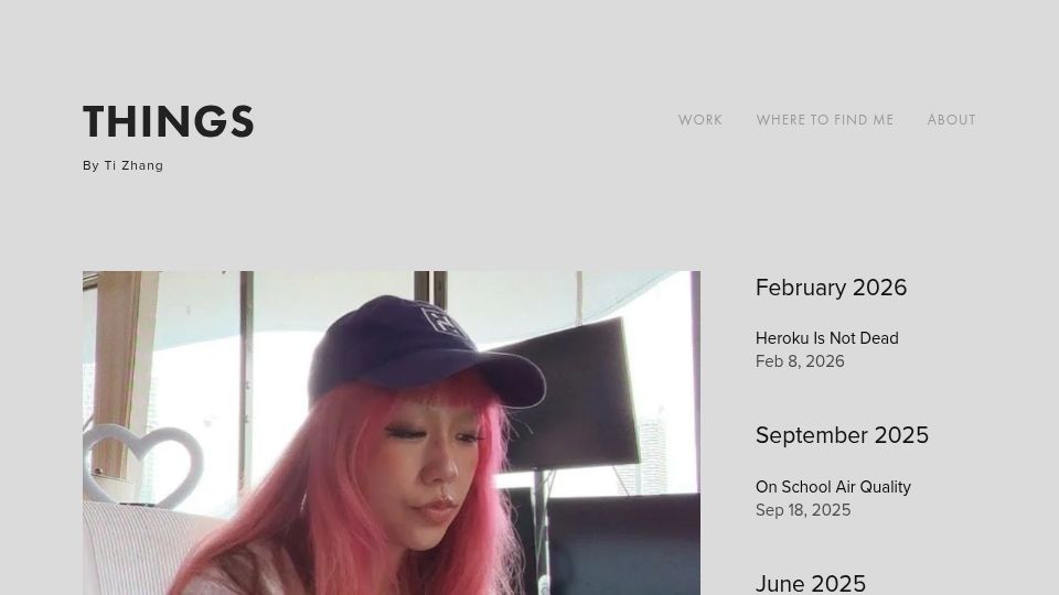 Screenshot of nombiezinja.com: Heroku is not dead