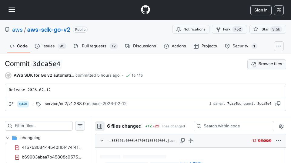 Screenshot of github.com: AWS Adds support for nested virtualization