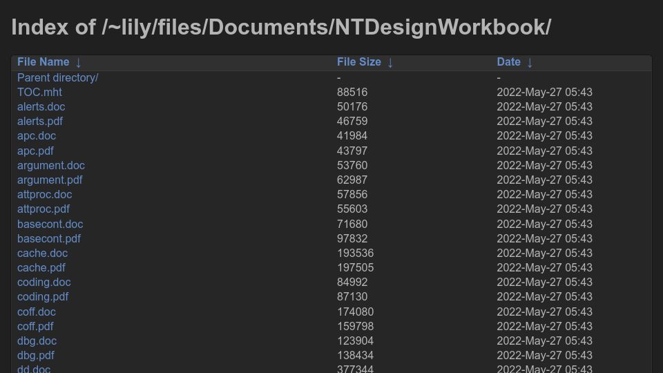 Screenshot of computernewb.com: Windows NT/OS2 Design Workbook