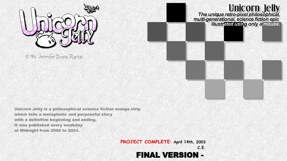 Screenshot of unicornjelly.com: Unicorn Jelly