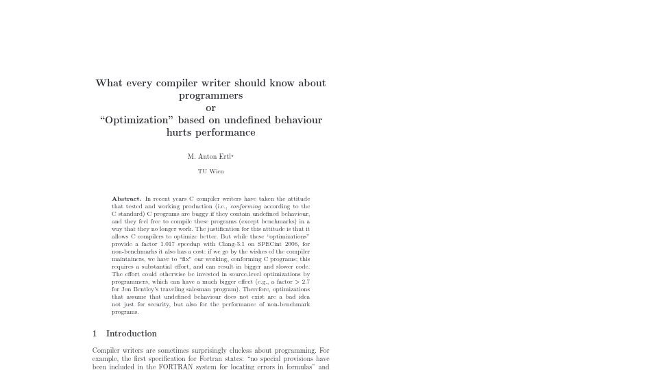 Screenshot of complang.tuwien.ac.at: What every compiler writer should know about programmers (2015) [pdf]