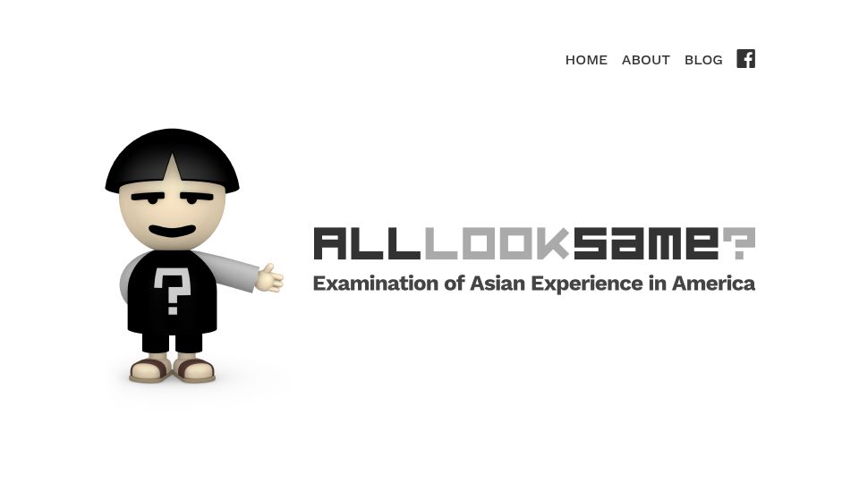 Screenshot of alllooksame.com: All Look Same?