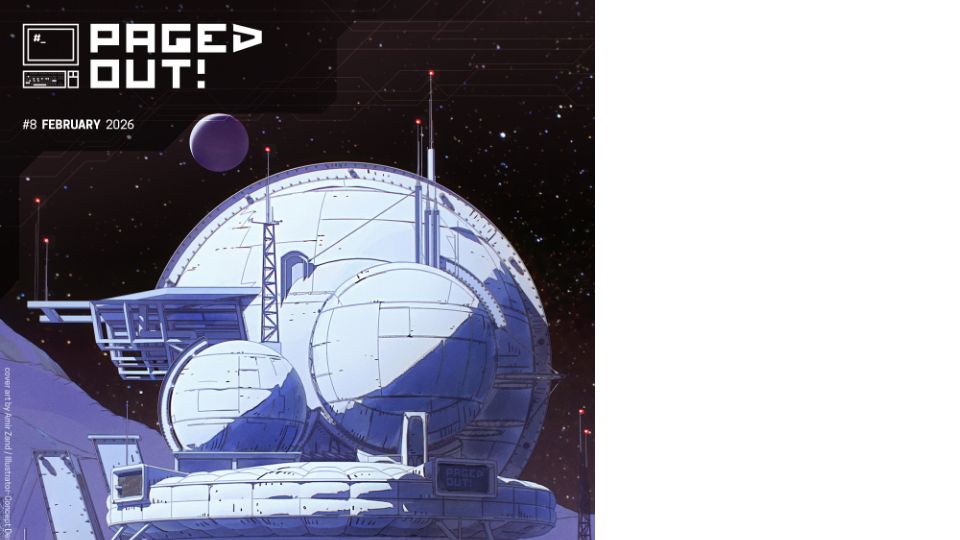 Screenshot of pagedout.institute: Paged Out Issue #8 [pdf]