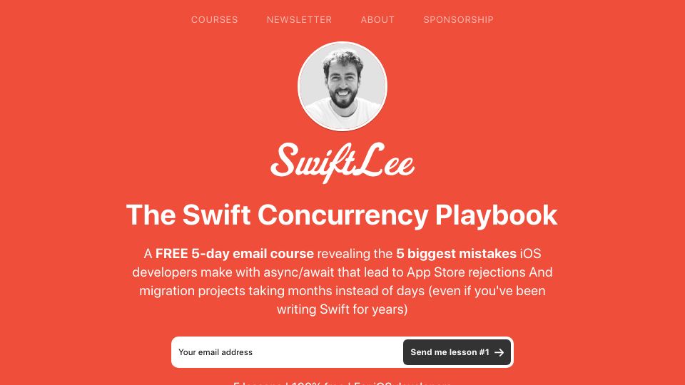 Screenshot of avanderlee.com: SwiftUI Agent Skill: Build Better Views with AI