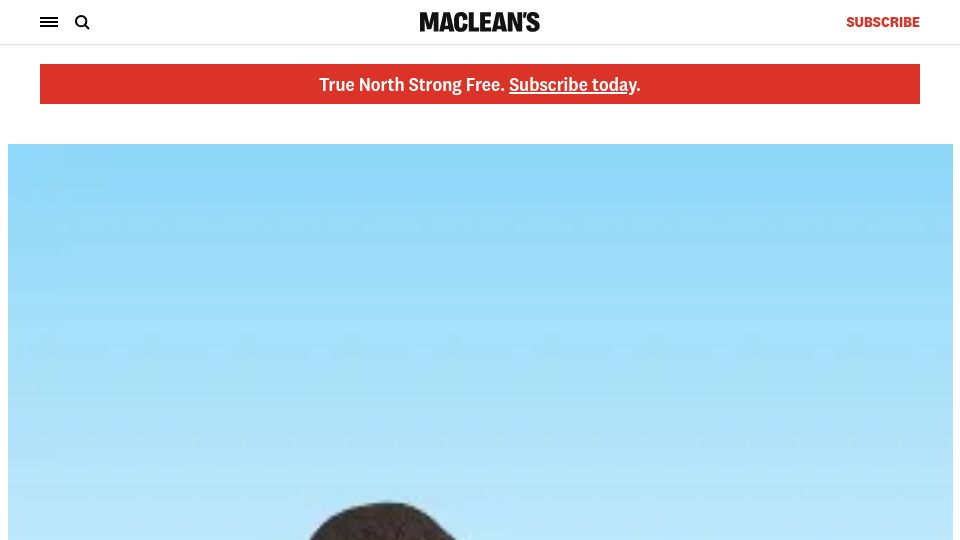 Screenshot of macleans.ca: The true story behind the Toronto mystery tunnel