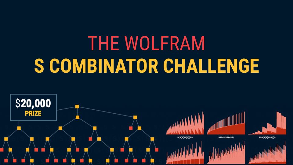 Screenshot of combinatorprize.org: The Wolfram S Combinator Challenge